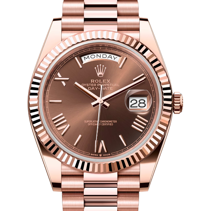 Rolex - Day-Date 40 - Chocolate - Image 2