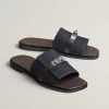 Hermes  Gabriel Sandal - Ebony Brown - Image 3